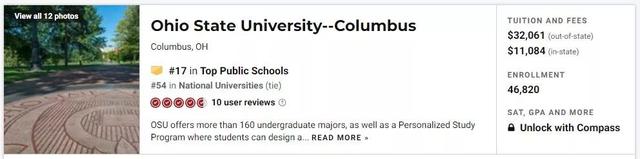 2020年USNews美国更佳公立大学排名，UC成大赢家