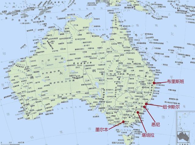 为什么澳大利亚的人口和城市，多分布在大陆东南部沿海地区？